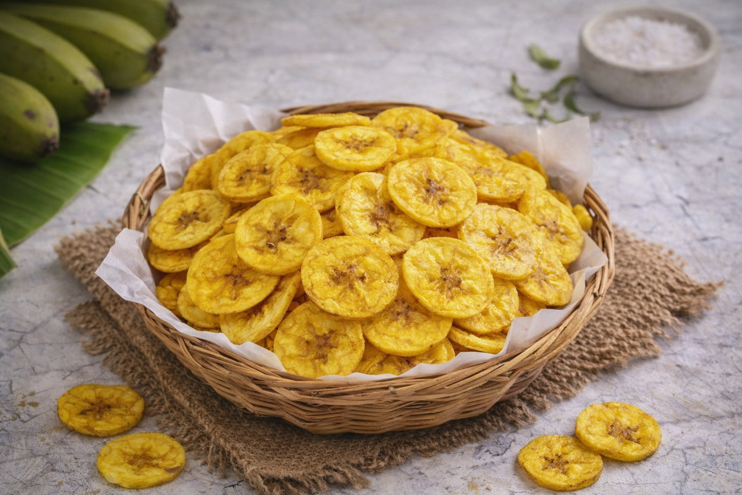 Kerala Banana Chips | നേന്ത്രക്കായ ചിപ്സ് | Traditional Coconut Oil Fried