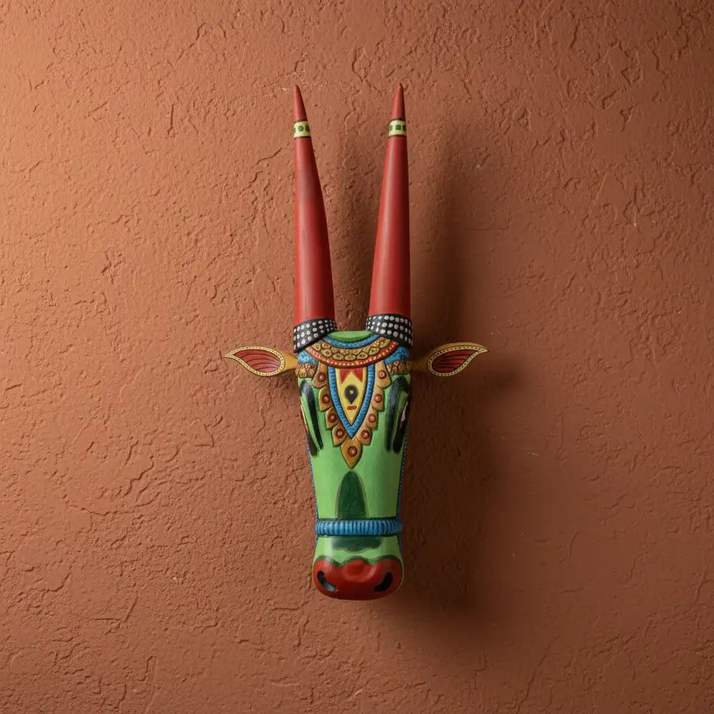 Bull Head Wooden Wall Décor: A Symbol of Strength, Heritage & Timeless Interior Design