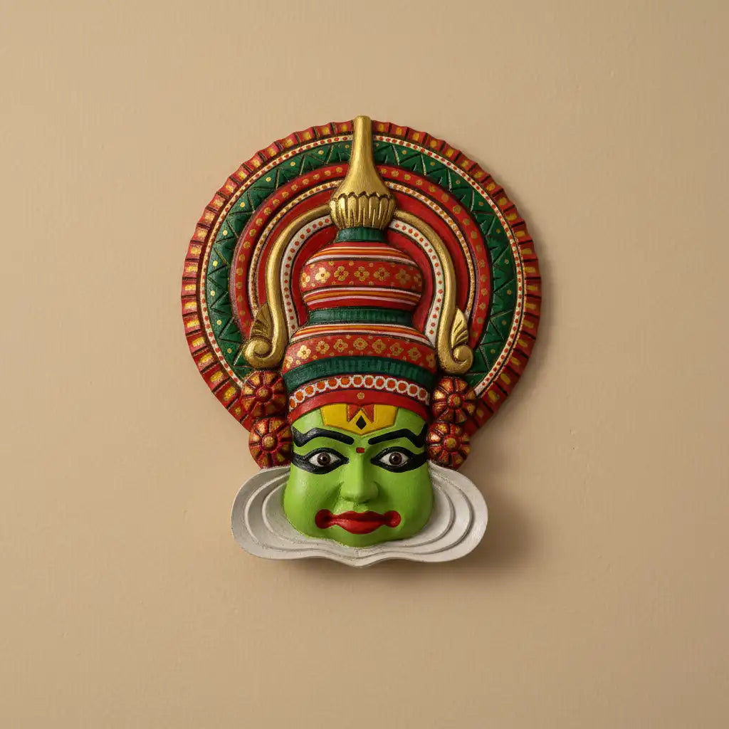 Kathakali Wooden Wall Hanging: The Story Behind Kerala's Iconic Wooden Art