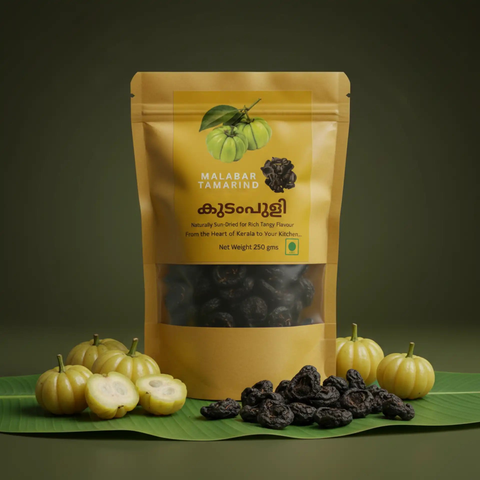 Premium Malabar Tamarind (Kerala Kudampuli / Kokum) – The Sour Heart of Kerala Fish Curry