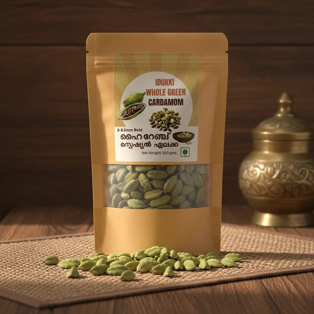 8-8.5mm bold Green Cardamom Packaging