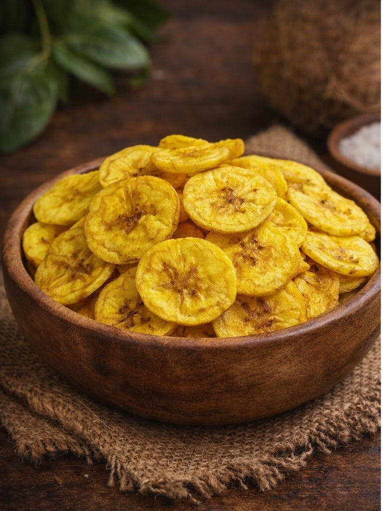 Kerala Banana Chips | നേന്ത്രക്കായ ചിപ്സ് | Traditional Coconut Oil Fried