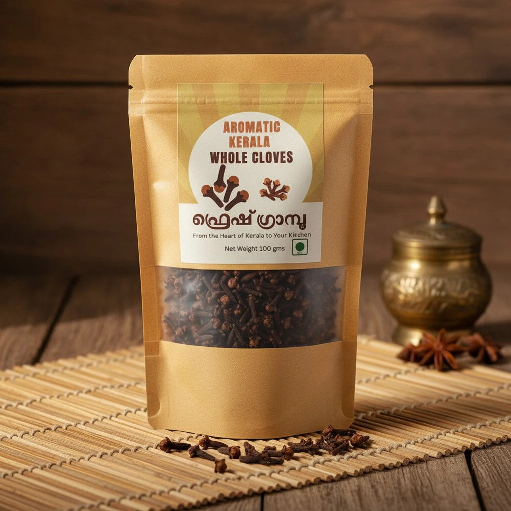 Kerala Whole Cloves Packaging