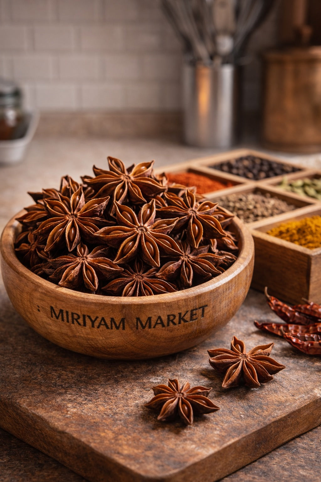 Star Anise | തക്കോലം | Naturally Aromatic Whole Spice