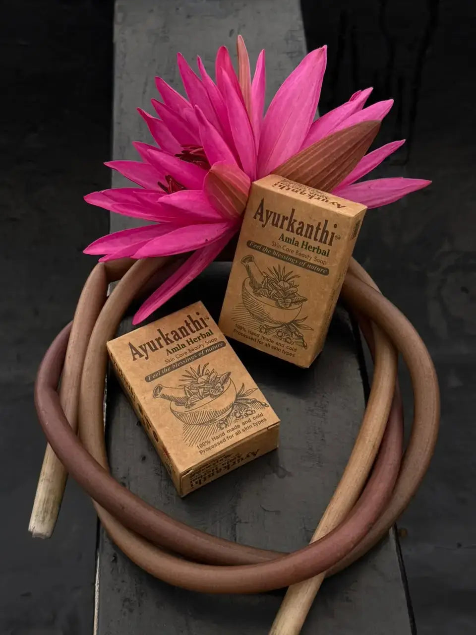 Ayurkanthi Amla Herbal Soap – 100% Handmade | Chemical-Free Cold‑Processed Soap