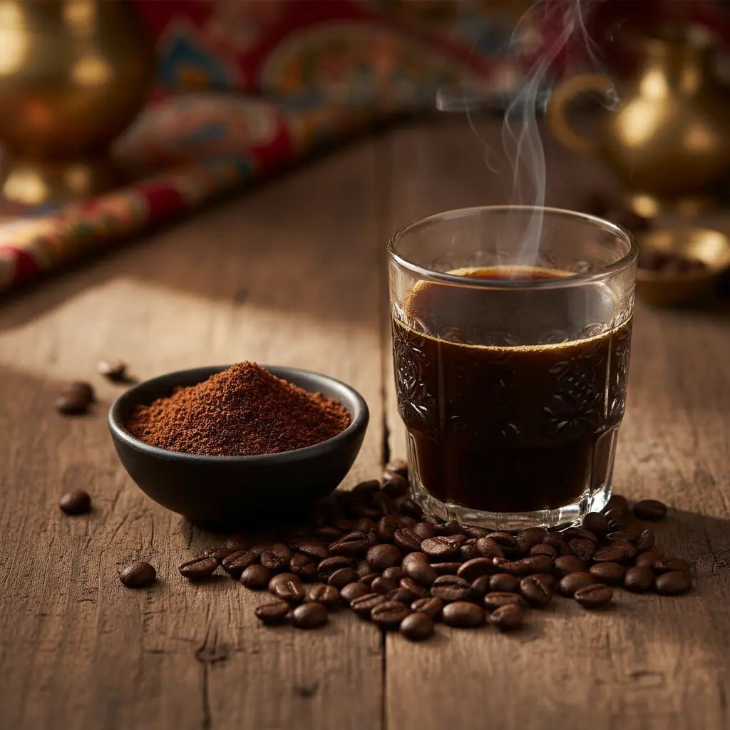 Premium Idukki Special Kattan Kaapi – Kerala’s Strong Black Coffee