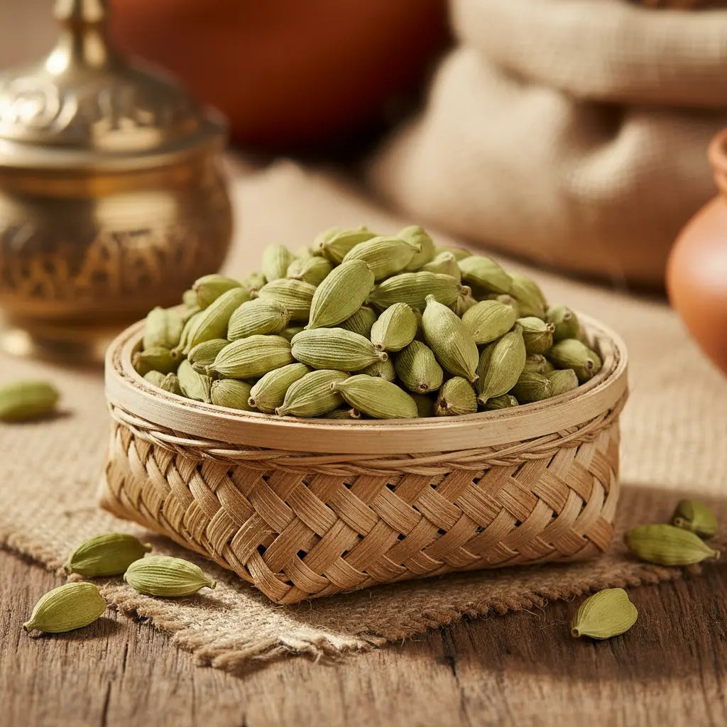 8–8.5 mm Premium Kerala Green Cardamom (Bold Elaichi) – Queen of Spices