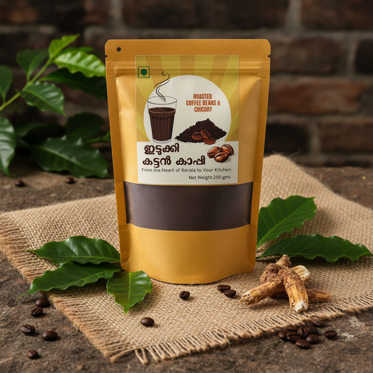 Premium Idukki Special Kattan Kaapi – Kerala’s Strong Black Coffee