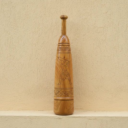 Hand Crafted Persian Meel – Traditional Wooden Fitness & Décor Piece | 7-8 kg X 2.3 Feet