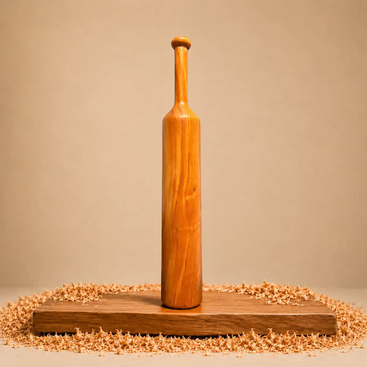 Wooden mudgar on a wooden platform 